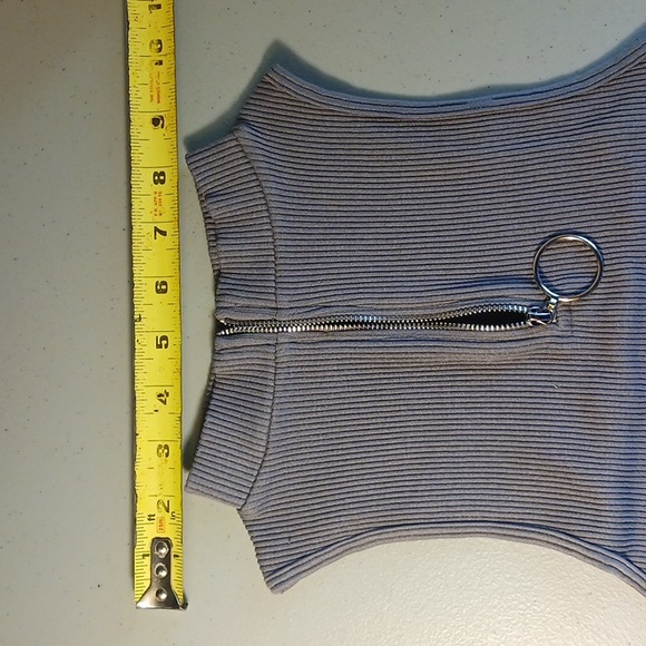 Zip Smoke Color Shirt BBJ LOS ANGELES Size M #eshopchicago - Picture 9 of 11